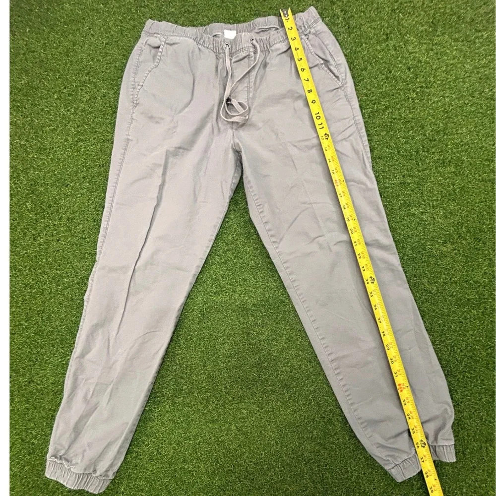 Gap for Good Mens Grey Drawstring Elastic Waist Jogger Pants Size M